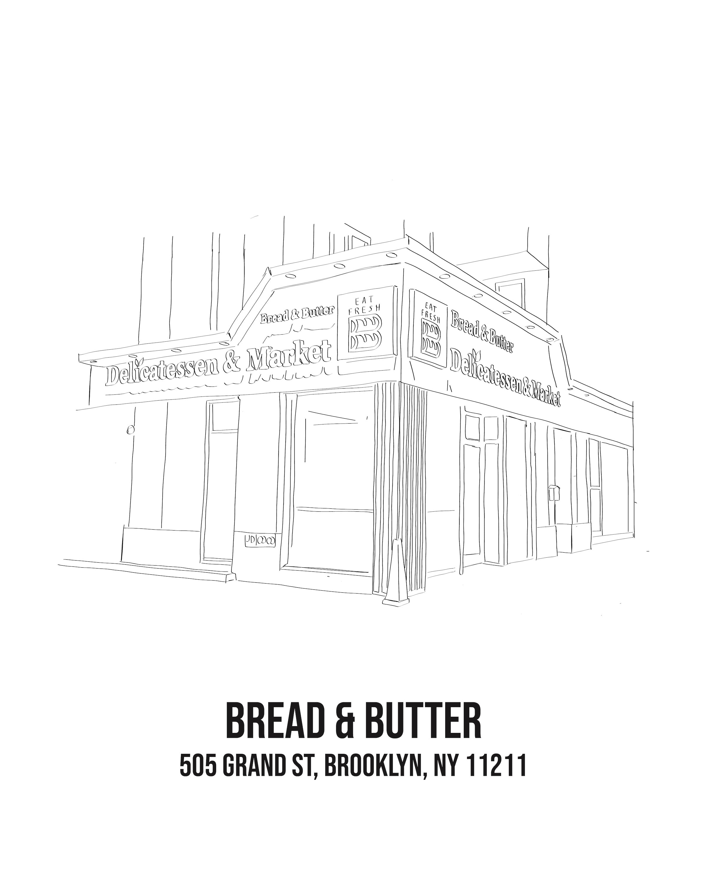 Chopped Cheese Classic Bodega Illustrations