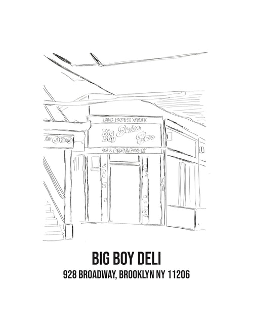 Chopped Cheese Classic Bodega Illustrations