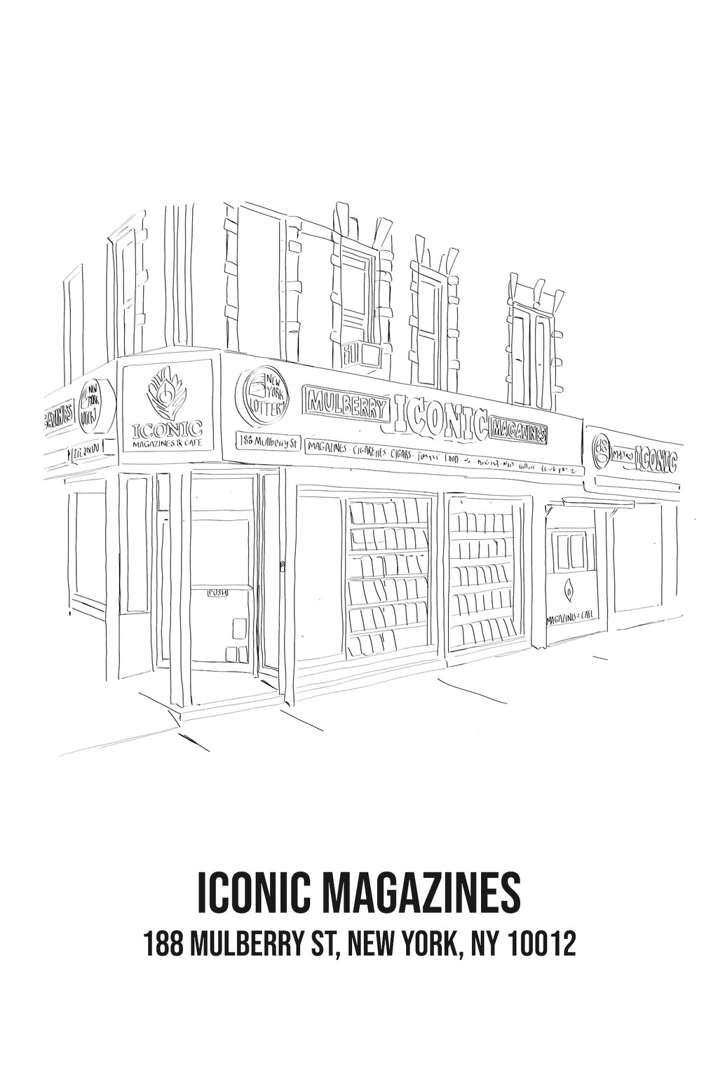 Chopped Cheese Classic Bodega Illustrations